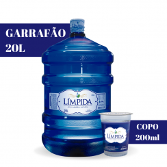 Garrafão e Copo